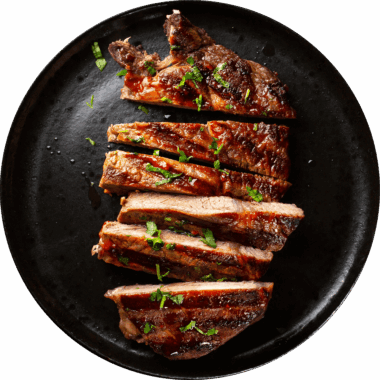 Veal Medallions with  Raspberry Sauce