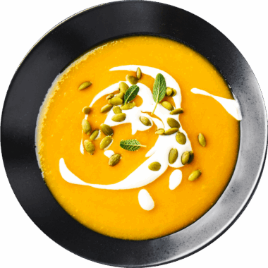 Franch Cretam Pumpkin Soup